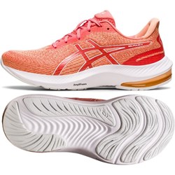 Buty sportowe damskie czerwone Asics dla biegaczy  - zdjęcie produktu