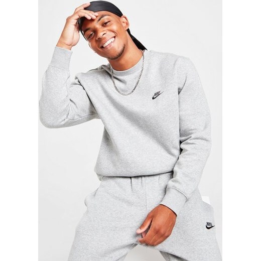 Sweatshirt Grey Nike Foundation Crew Sweatshirt Homme Black Nike