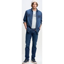 Granatowe jeansy męskie BIG STAR  - zdjęcie produktu