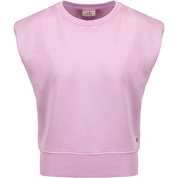 Bluza damska różowa Deha bawełniana krótka  - zdjęcie produktu