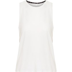 Bluzka damska biała On Running z okrągłym dekoltem na lato  - zdjęcie produktu