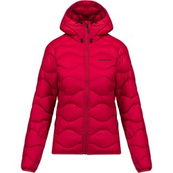 Peak Performance kurtka damska z kapturem casual czerwona krótka  - zdjęcie produktu