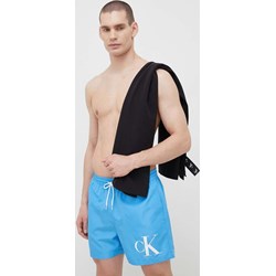 Kąpielówki niebieskie Calvin Klein  - zdjęcie produktu