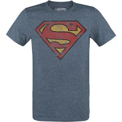 Superman t-shirt męski niebieski  - zdjęcie produktu