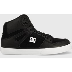 Trampki męskie Dc Shoes sportowe czarne sznurowane  - zdjęcie produktu