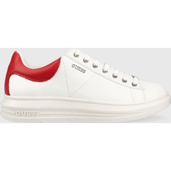 Białe buty sportowe męskie Guess wiązane  - zdjęcie produktu