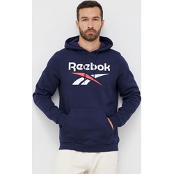 Bluza męska Reebok w nadruki jesienna  - zdjęcie produktu