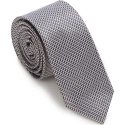 Krawat Wittchen szary w abstrakcyjne wzory  - zdjęcie produktu