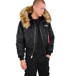 Kurtka męska Alpha Industries gładka  - zdjęcie produktu