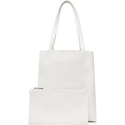 Shopper bag biała Quazi na ramię  - zdjęcie produktu