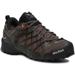 Brązowe buty trekkingowe męskie SALEWA sportowe sznurowane  - zdjęcie produktu