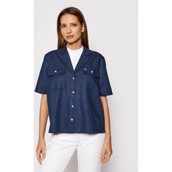 Koszula damska Tommy Jeans granatowa  - zdjęcie produktu
