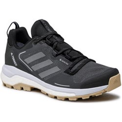 Buty sportowe damskie Adidas terrex płaskie czarne gore-tex wiązane  - zdjęcie produktu