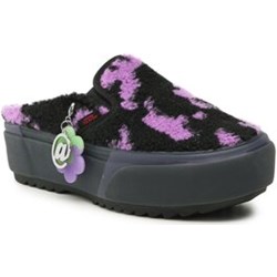 Klapki damskie Vans czarne na platformie na lato  - zdjęcie produktu