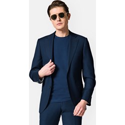 Granatowy garnitur męski Lancerto elegancki  - zdjęcie produktu