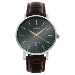 Zegarek brązowy Lorus analogowy  - zdjęcie produktu