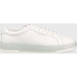 Buty sportowe męskie Karl Lagerfeld skórzane sznurowane  - zdjęcie produktu