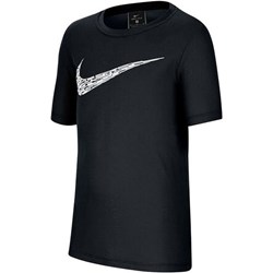 Czarny t-shirt chłopięce Nike  - zdjęcie produktu