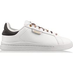 Buty sportowe damskie Adidas białe na wiosnę wiązane na płaskiej podeszwie  - zdjęcie produktu