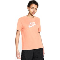 Bluzka damska Nike z okrągłym dekoltem z krótkim rękawem z napisem  - zdjęcie produktu