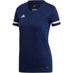 Bluzka damska Adidas z krótkim rękawem sportowa wiosenna z okrągłym dekoltem  - zdjęcie produktu