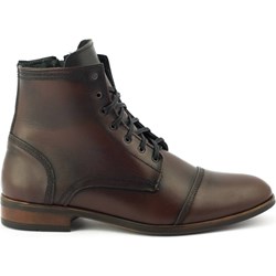 Buty zimowe męskie Olivier skórzane na jesień  - zdjęcie produktu