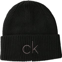 Czapka zimowa damska Calvin Klein czarna  - zdjęcie produktu