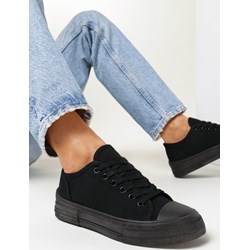 Born2be trampki damskie casual czarne letnie  - zdjęcie produktu