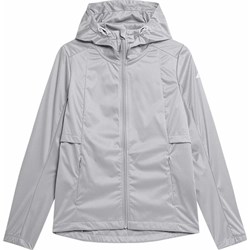 Kurtka damska szara 4F krótka z kapturem  - zdjęcie produktu