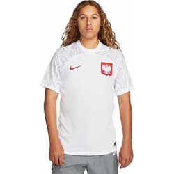 T-shirt męski biały Nike z napisami z krótkim rękawem  - zdjęcie produktu