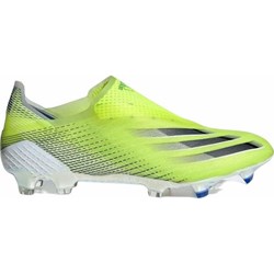 Żółte buty sportowe męskie Adidas sznurowane  - zdjęcie produktu