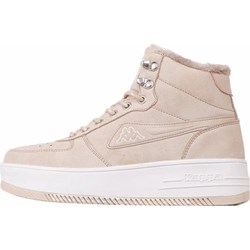 Kappa buty sportowe damskie na platformie beżowe  - zdjęcie produktu
