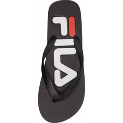 Klapki męskie Fila czarne sportowe bez zapięcia z tworzywa sztucznego  - zdjęcie produktu