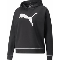 Bluza damska Puma czarna krótka  - zdjęcie produktu