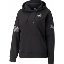 Bluza damska Puma czarna krótka  - zdjęcie produktu