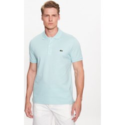 T-shirt męski Lacoste na wiosnę zielony  - zdjęcie produktu