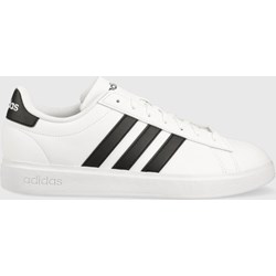 Trampki męskie Adidas białe wiązane sportowe  - zdjęcie produktu