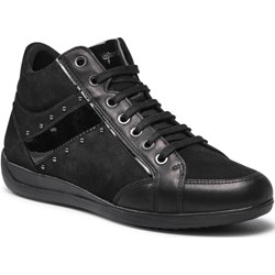 Buty sportowe damskie Geox sneakersy sznurowane jesienne  - zdjęcie produktu