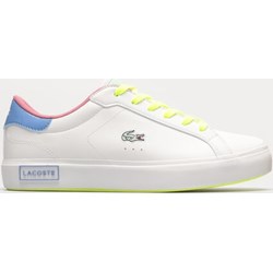Trampki damskie Lacoste sportowe białe sznurowane  - zdjęcie produktu