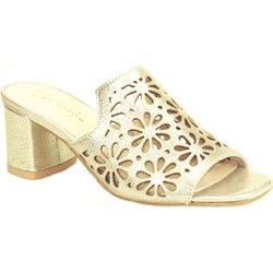 Klapki damskie złote Maciejka  - zdjęcie produktu