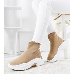 Buty sportowe damskie Gemre sneakersy bez zapięcia płaskie  - zdjęcie produktu