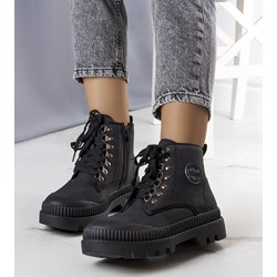 Workery damskie Lee Cooper casual sznurowane płaskie  - zdjęcie produktu
