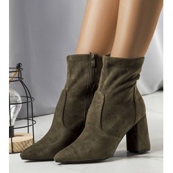 Botki Gemre na obcasie eleganckie  - zdjęcie produktu