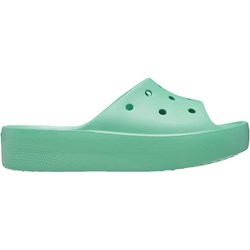 Klapki damskie Crocs na lato na platformie z gumy  - zdjęcie produktu