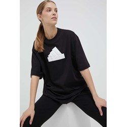 Bluzka damska Adidas w sportowym stylu bawełniana  - zdjęcie produktu