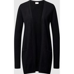 Czarny sweter damski Vila z dekoltem w serek  - zdjęcie produktu