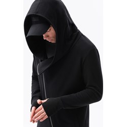 Bluza męska czarna Ombre casualowa  - zdjęcie produktu