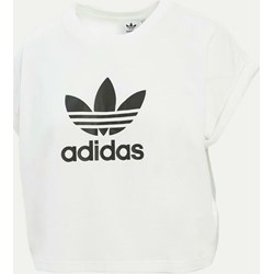 Adidas bluzka damska biała na wiosnę  - zdjęcie produktu