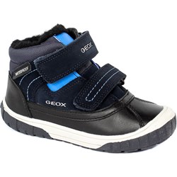 Buty zimowe dziecięce Geox trzewiki na rzepy  - zdjęcie produktu