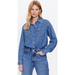 Koszula damska niebieska Levi's casual  - zdjęcie produktu